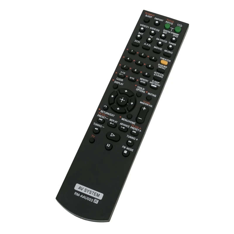 RM-AAU022 Remote Parts Accessories For Sony Home Theatre System STR-DG520 STRKM7500 HTDDWG700 HT-SF2300 STR-KS2300 HT-SS2300