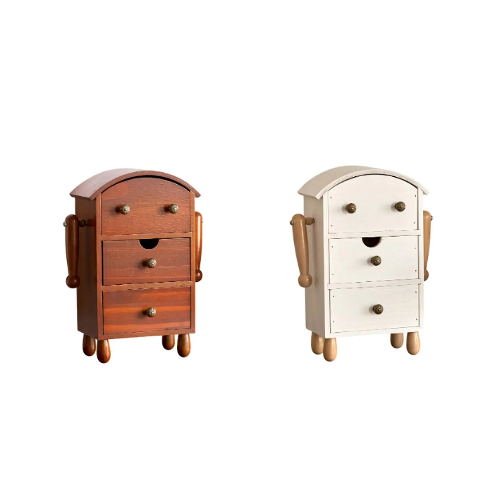 

Деревянная шкатулка для драгоценностей в винтажном деревенском стиле для ожерелья, серег, колец, коробка для хранения