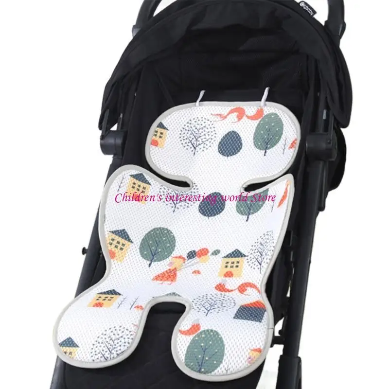 

Baby Stroller Liner Car Body Cartoon Cushion Comfortable Baby Pad 425F