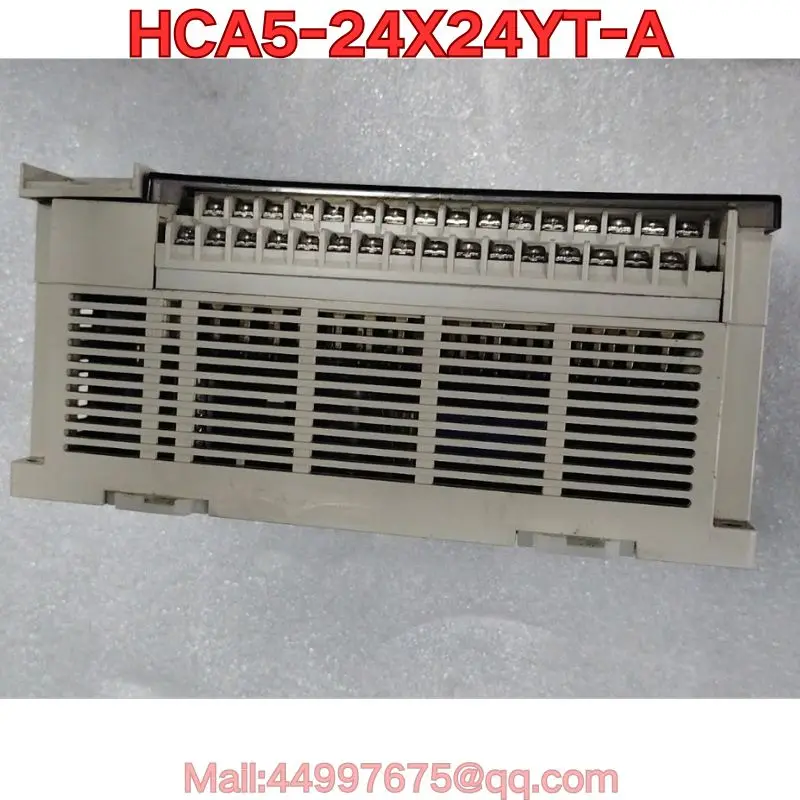 Second-hand HCA5-24X24YT-A PLC controller functional test is normal Latest prices for August 2026