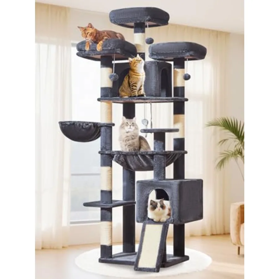76-Inch Cat Tree Xx…