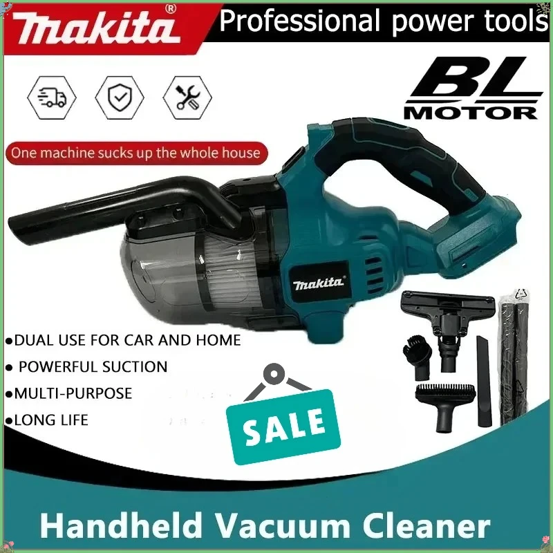 

Makita Cordless Electric Vacuum Cleaner LED Portable Household Industrial Construction Cleaning Tool For Makita Battery