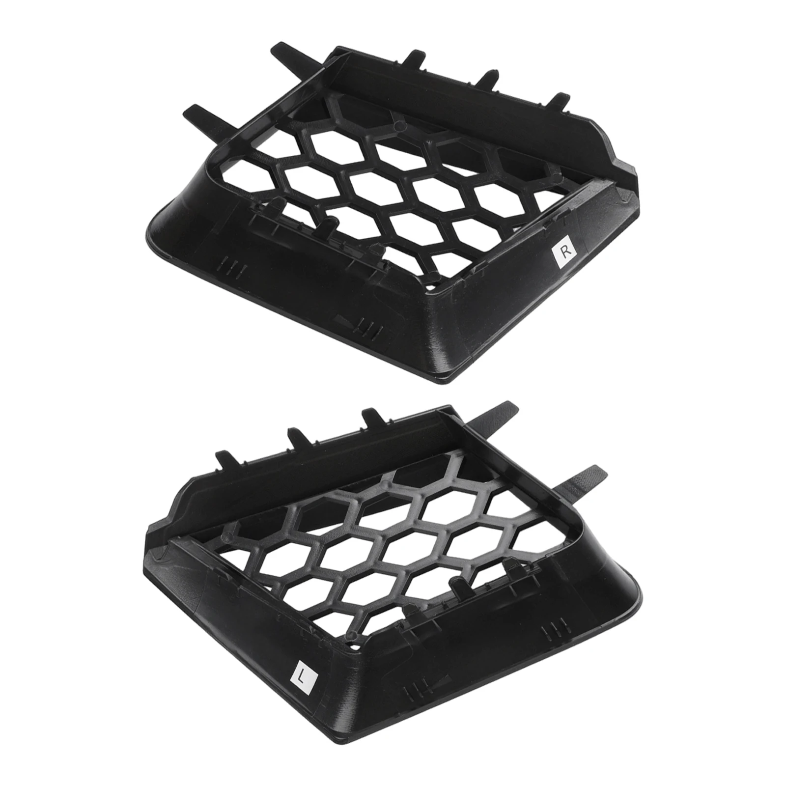 Rejilla Delantera para SEAT Ibiza-Typ 6L, para SEAT Cordoba-Typ 6L 2002-2009, 6L0853676 6L0853677, ABS Negro, Accesorios para Automóviles