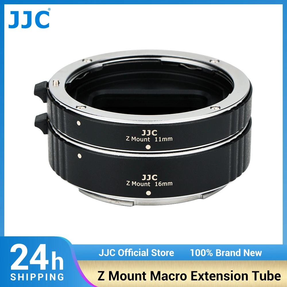 JJC Z Mount Auto Focus Macro Extension Tube Adapter Ring Set Accessories for Nikon Zfc Zf fc Z6III Z50 Z5 Z6 Z6II Z7 Z7II Camera