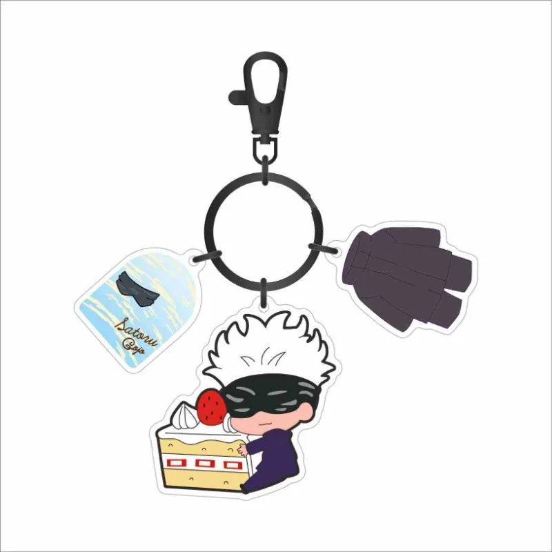 Anime Jujutsu Kaisen Acryl Sleutelhanger Gojo Goederen Teken Voor Tas Decor Verjaardagscadeaus Collectie Mannen Vrouw In Voorraad