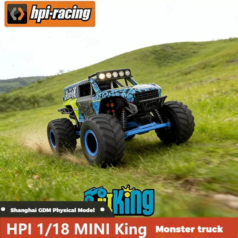 

Hpi Racing Munster King Monster Truck 1/18 4wd Realistic Remote Control Car Simulation Off Road Vehicle For Adult Hobbyists