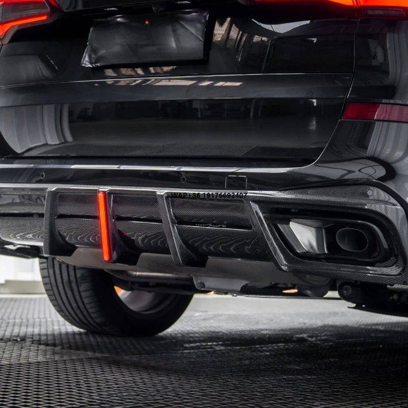 AE DESIGN X5 G05 Sport Modified Car Carbon Fiber Rear Lip Diffuser Body Kit-Direct Replacement for 2019-NOW