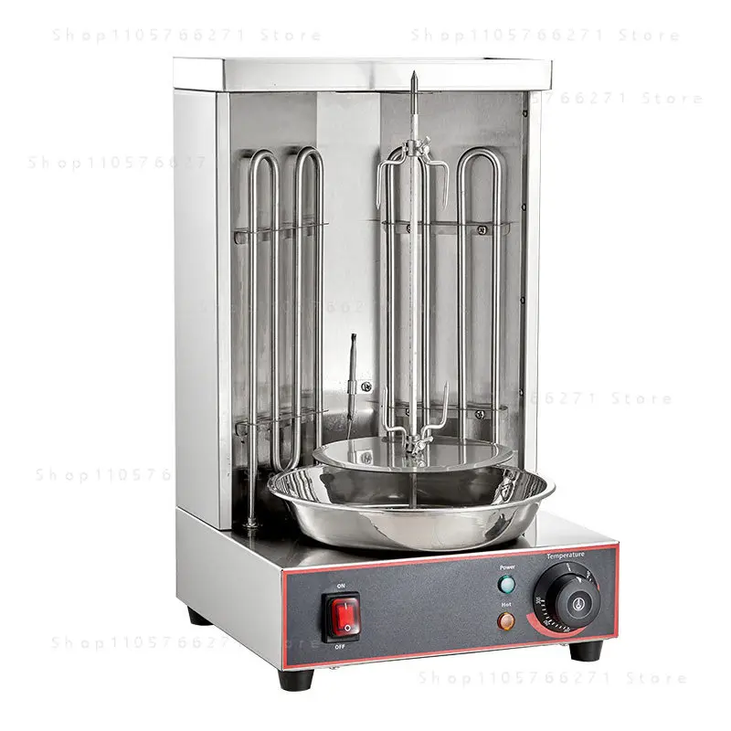 Electric Vertical Rotating Grill, Turkish Doner Kebab Machine, Shawarma Roaster for Meat Sandwich Making