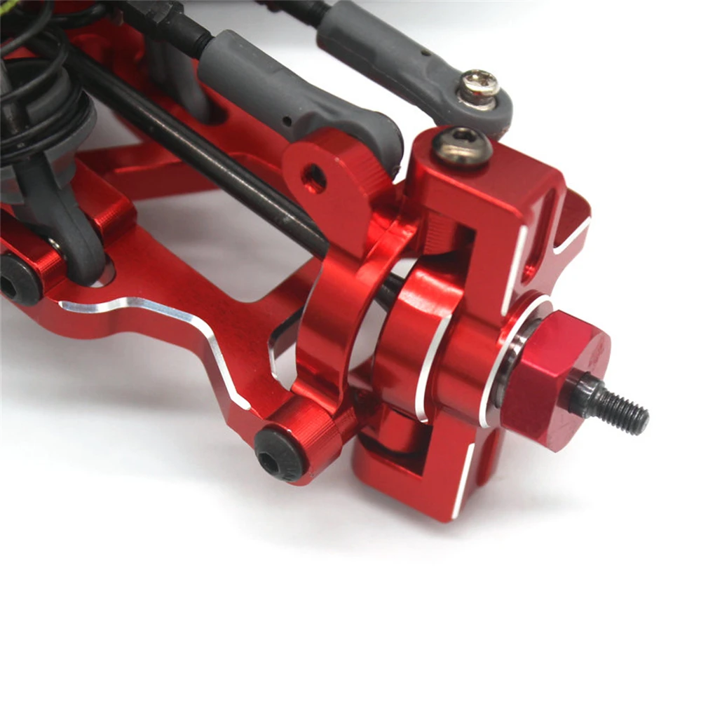 4PCS อัพเกรดชิ้นส่วนโลหะอะแดปเตอร์หกเหลี่ยมสําหรับ 1/14 ZD Racing MT16 Rlaarlo JIUSI MT14R PT14R RC รถยนต์รุ่นอะไหล่ Accs