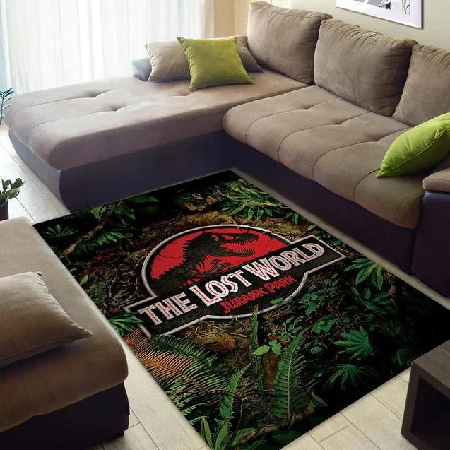 Jurassic Park Carpet Kids Carpets Living Room Tea Table Mats Bedroom Rug Washable Floor Mats Household Mat Dinosaur Carpet Decor