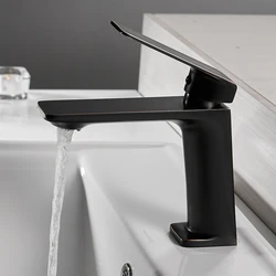 United States,Canada G9/16 Bathroom Sink Faucet Single Handle Hole Black Faucet Basin Taps Deck Vintage Wash Mixer Tap Crane