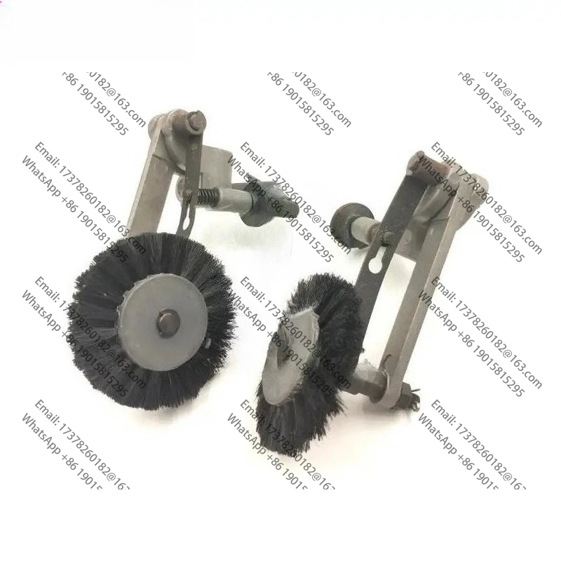 

Offset machine paper brush wheel Mit. printer parts white soft wheels black hard brush wheels rubber wheel