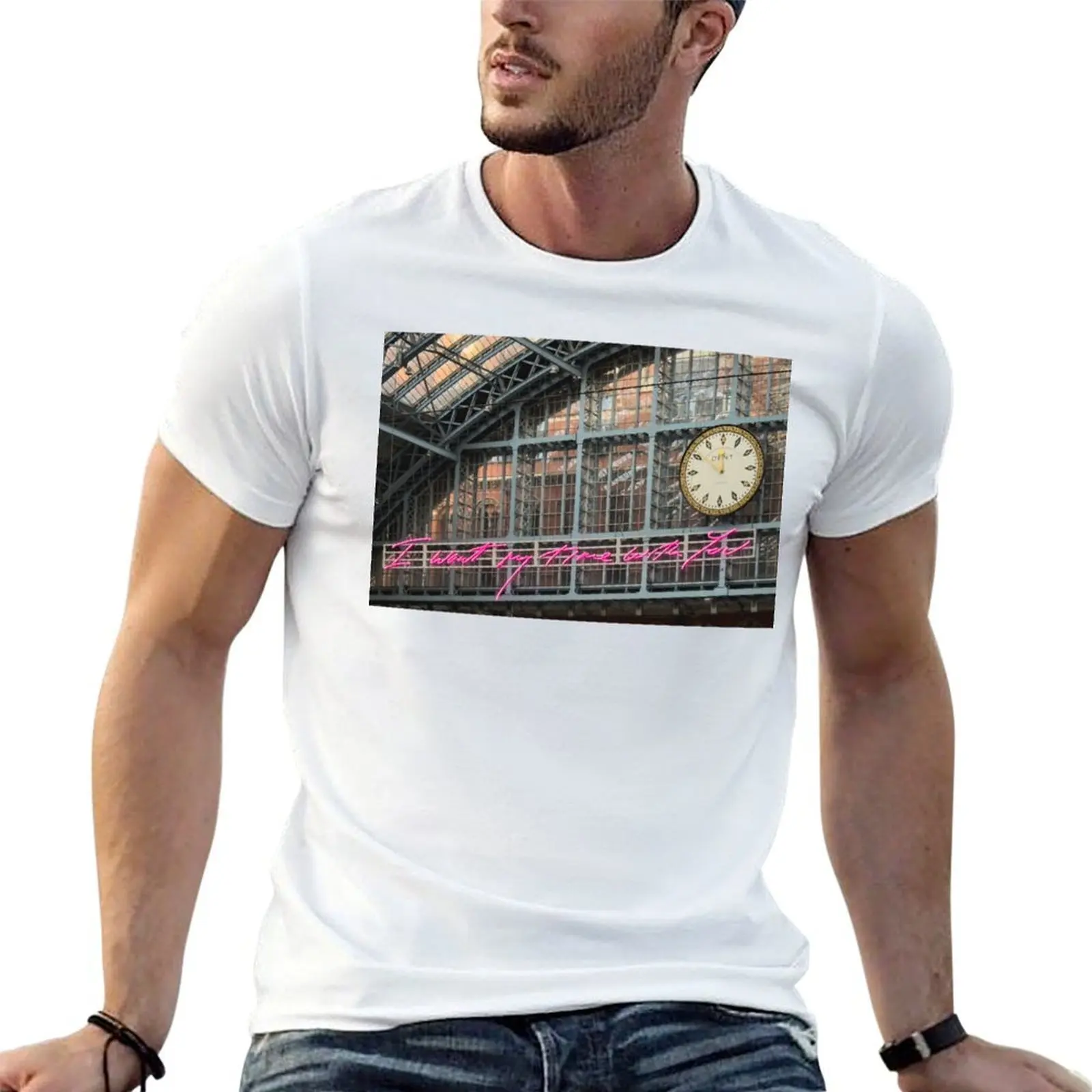 

I Want My Time With You T-Shirt cotton t shirts man 100% cotton t shirt pack man t shirts for men T-shirt