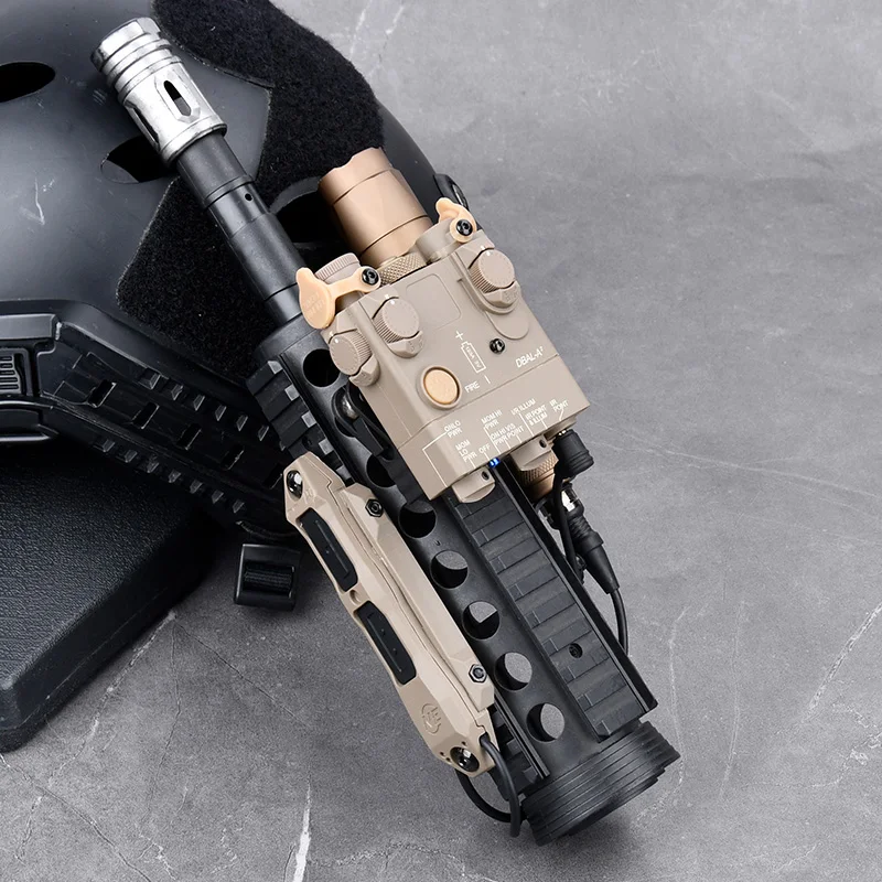 DBAL A2 Red Green Dot Laser Surefi M300 M600 Flashlight Pressure Switch Hunting Airsoft Weapon Light For 20mm MLOK KEYMOD Rail - Image 4