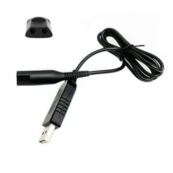 Cable de carga USB de 12V, cargador de repuesto Compatible con afeitadora Braun Serie 9, serie 7, Serie 8, serie 5, Serie 3