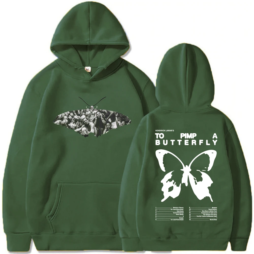 To Pimp A Butterfly Album Merch Hoodies Kendrick Lamar Álbum Hoodies