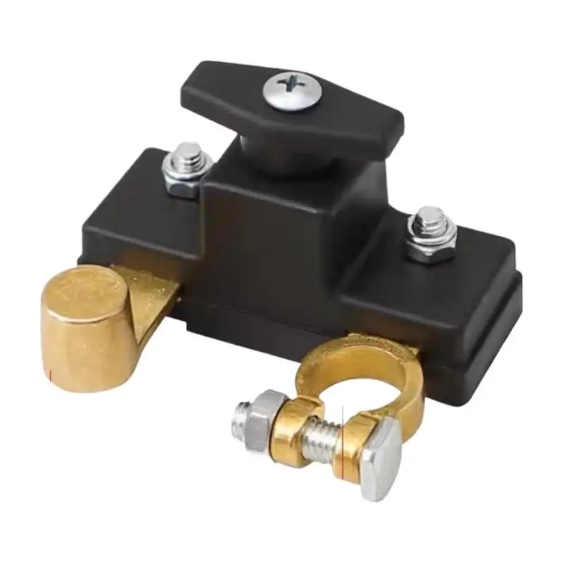 

Car Battery Disconnect Knob Battery Shut Off Replacement Automotive Knob Disconnect Sturdy Vehicles Battery Power Cut Battery
