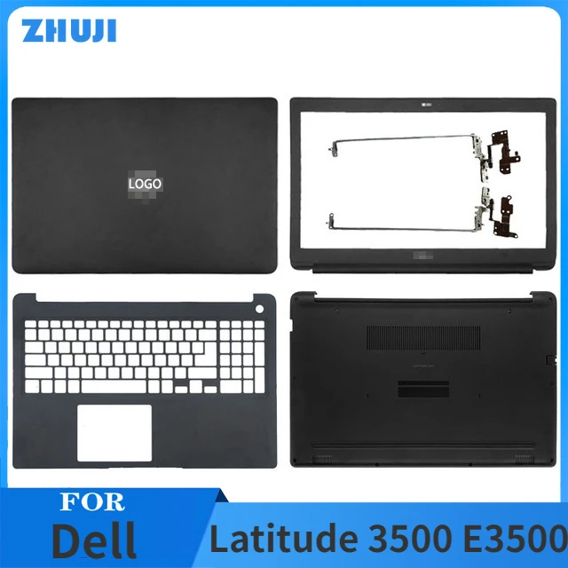 

NEW For Dell Latitude 3500 E3500 Laptop LCD Back Cover/Front Bezel Frame/Palmrest/Bottom Housing Case Black 00C7J2 0KPH5P 0XPXMR