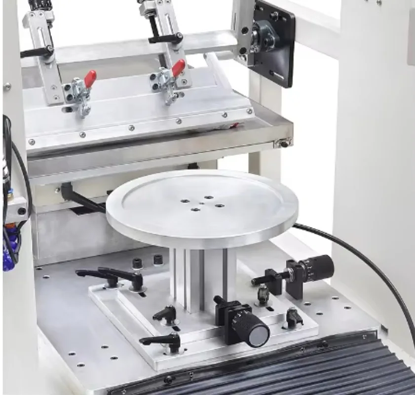 เครื่องพิมพ์สีแบบแผ่นเดียว พื้นที่พิมพ์ขนาดใหญ่ สำหรับพิมพ์บนจานและชามเซรามิก