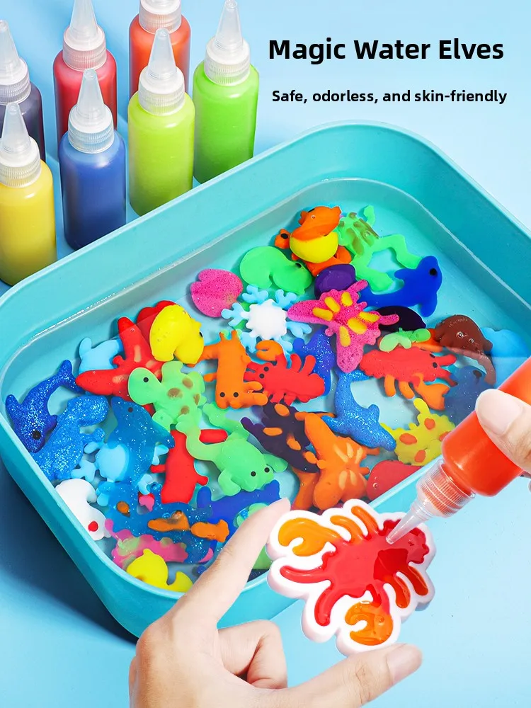 

Игрушки ручной работы Diy Water Ding для детей, тренировка внимания, концентрация, электронные игрушки для девочек, рисование песком для мальчиков, креативный C...