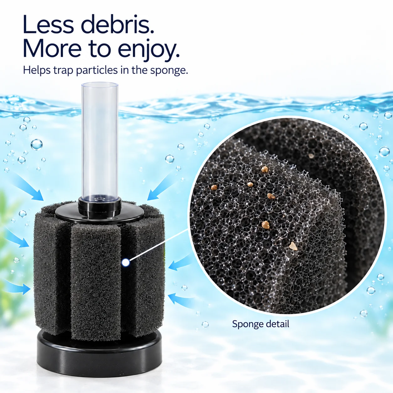 2PCS Aquarium Sponge Filter Ki - Betta Fish Tank 评论和价格