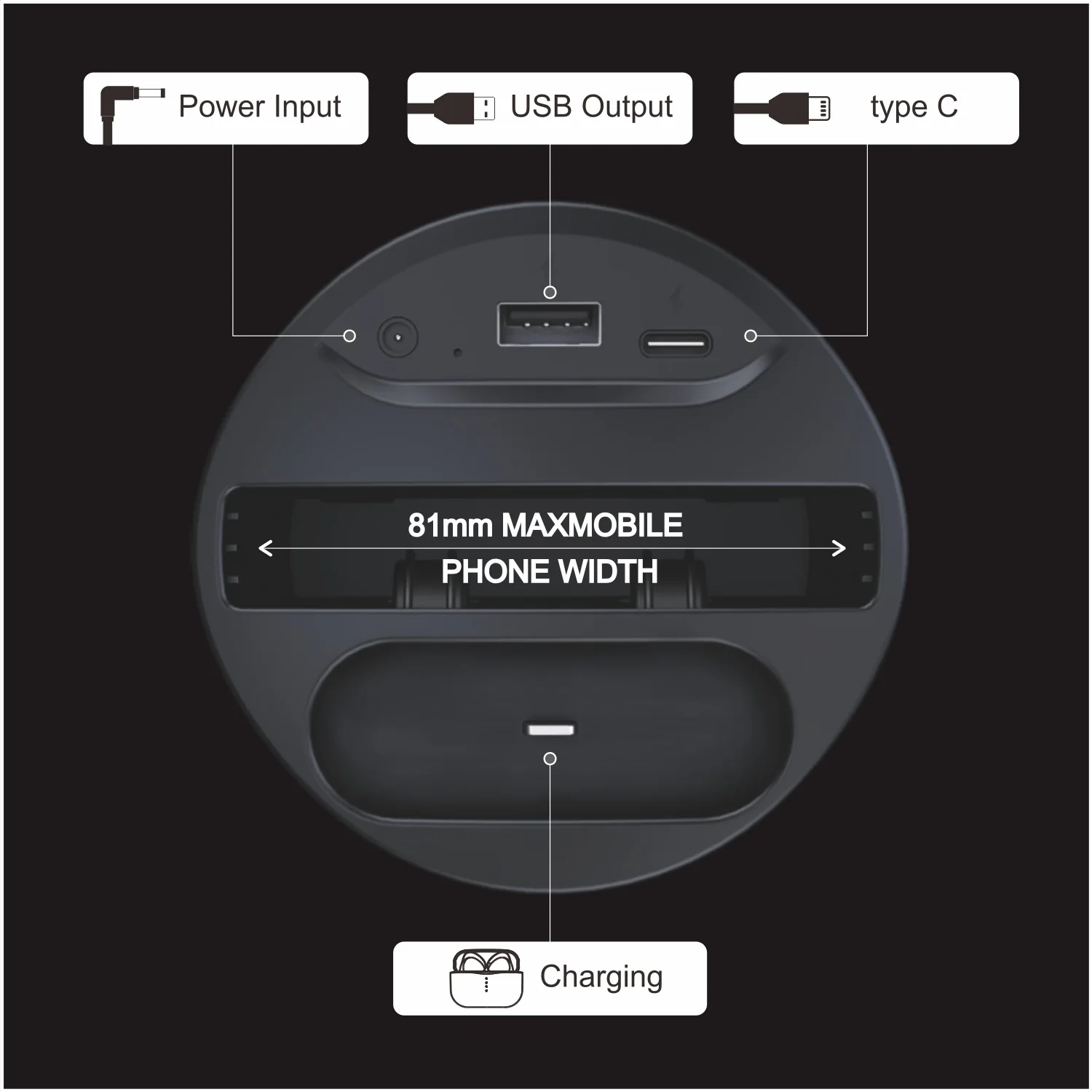 15W Car Wireless Charging Cup 4 NI 1 Car Charger Holder for Samsung S21/20/10 Apple iPhone12/13 Portable Phone Car Fast Chargers