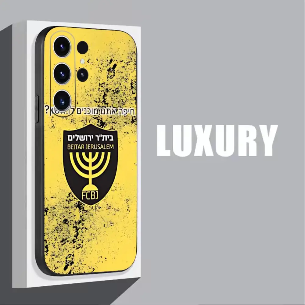 B-Beitars Jerusalem Phone Case For Samsung Galaxy S26 S25 S24 S23 S22 S21 Plus Ultra Note20 Soft Black view 3
