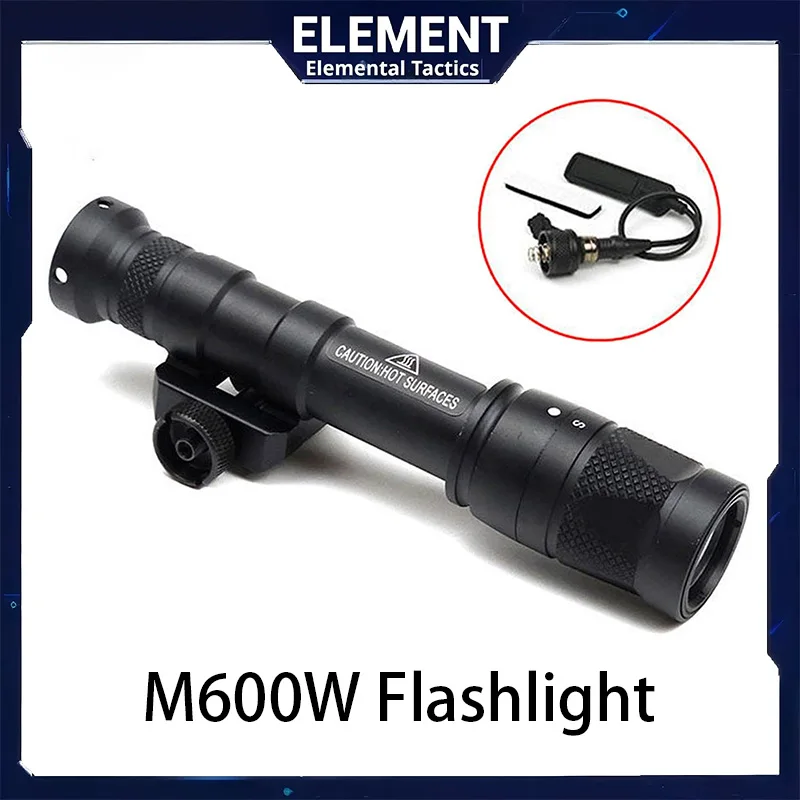 

Outdoor Activities M600W M620W Tactical Powerful Flashlight Airsoft Scout Rifle Hunting LED Strobe Light Fit 20mm Picatinny Rail