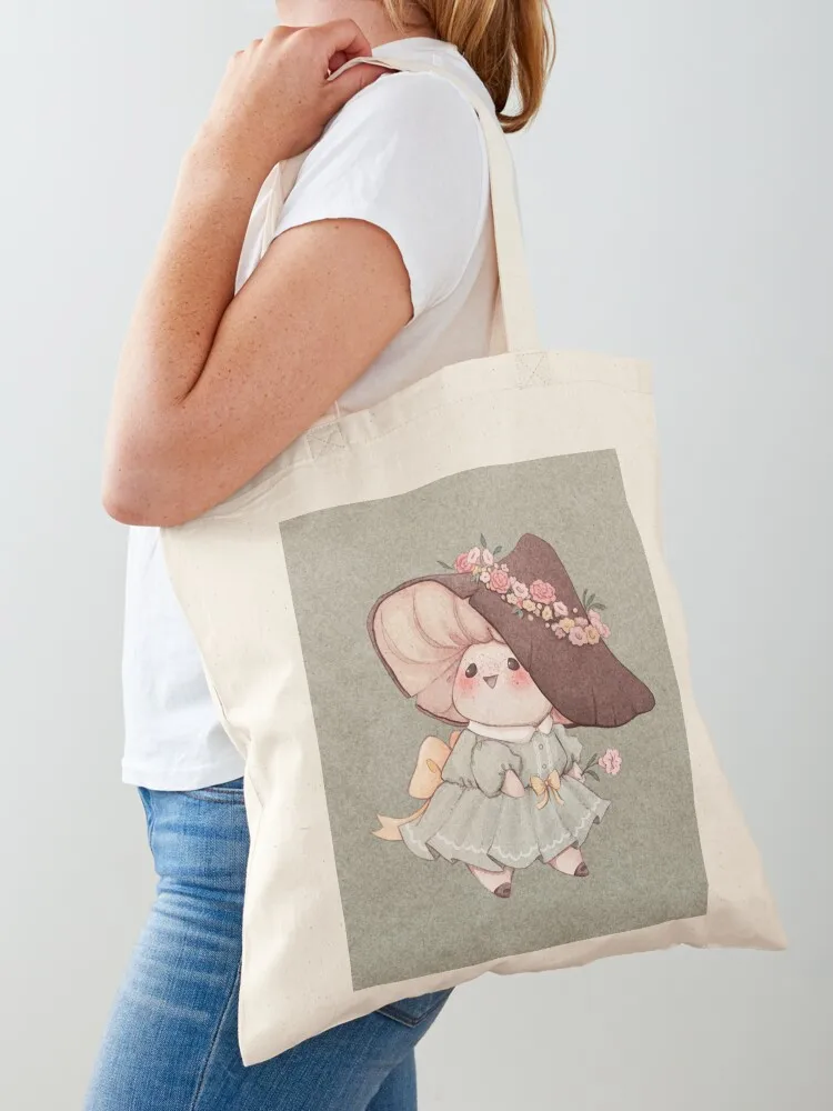 

Cute Flower Mushroom Tote Bag Gift bag Shopper Customizable tote bag Canvas for women