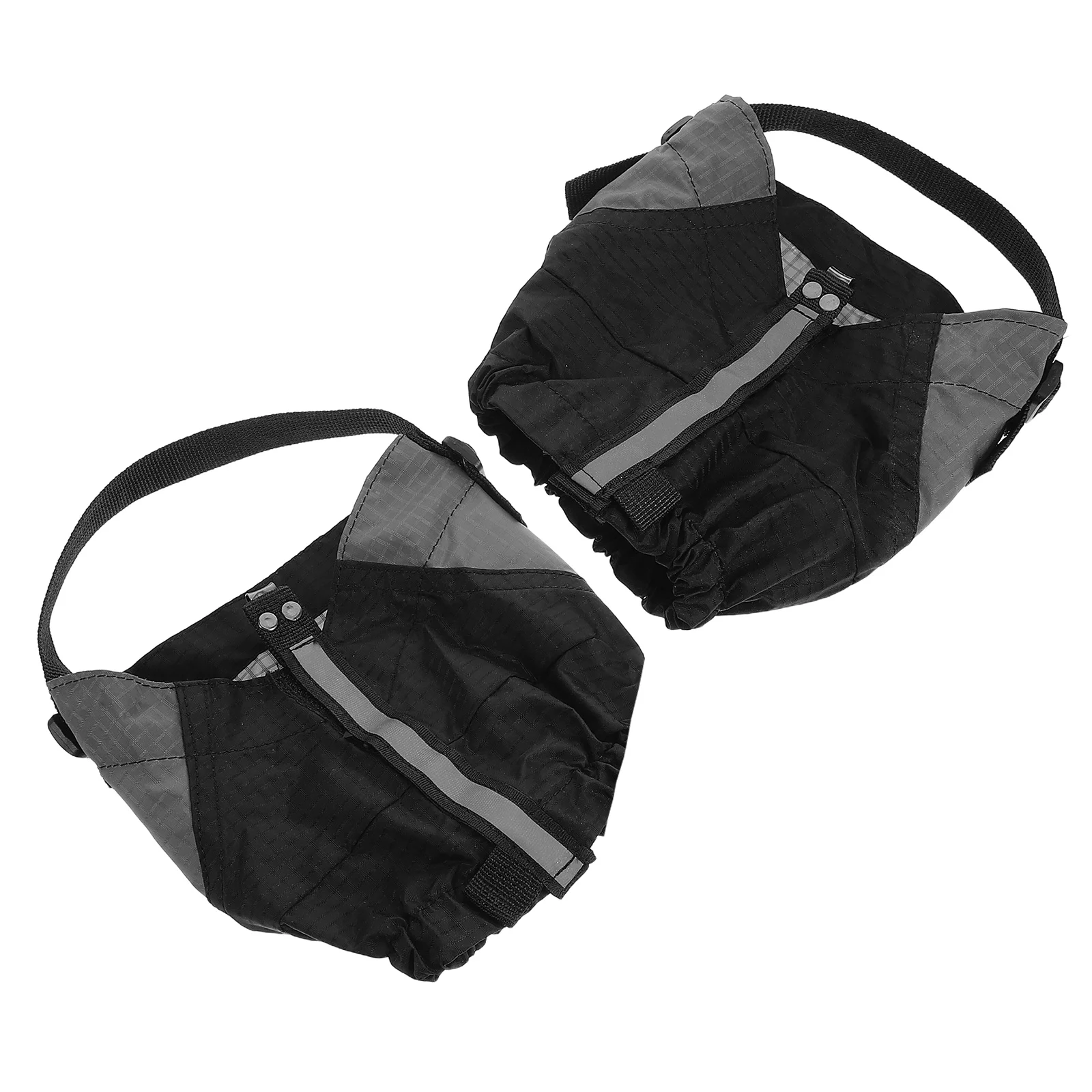 

1 Pair Outdoor Sandproof Shoe Cover Lightweight Hiking Gaiters Black Snow Protectors for Men Women Boot Covers Reusable Feet