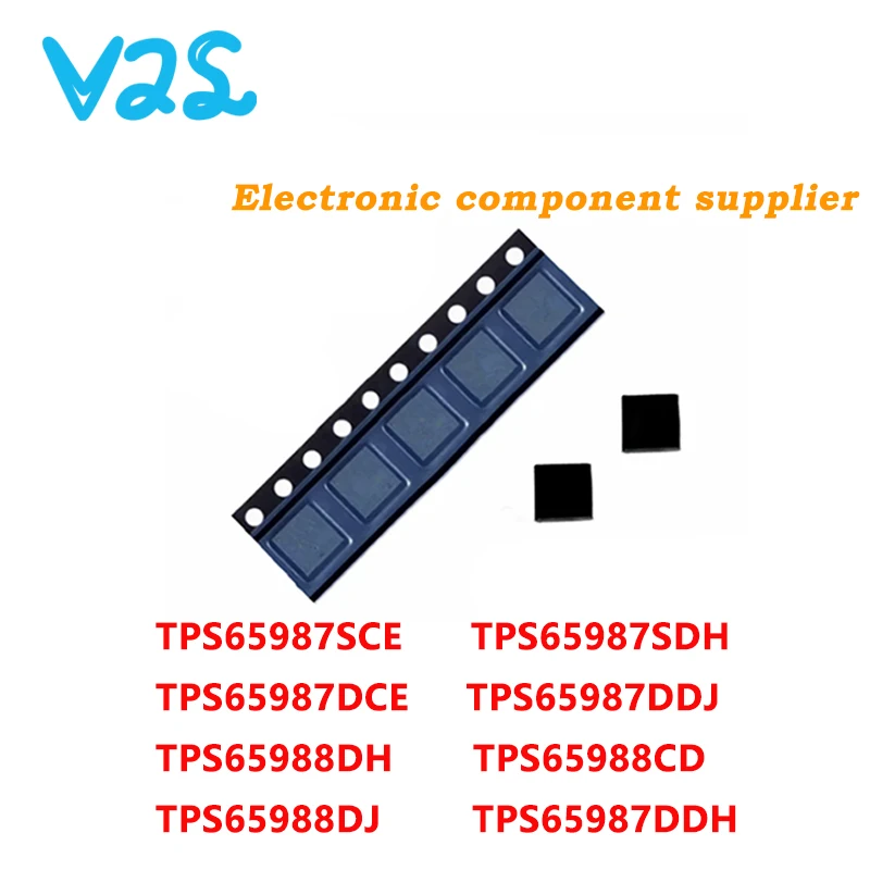 

100% New TPS65987SDH TPS65987DCE TPS65987SCE TPS65987DDH TPS65987DDJ TPS65988DH TPS65988DJ TPS65988CD QFN IC High Quality Stock