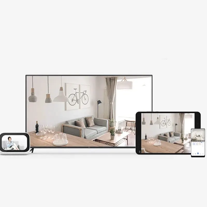 Xiaomi-Câmera Inteligente de Segurança Doméstica, Mi PTZ, Webcam 2K, 1296P, 3 Megapixels, Detecção Humana AI, Visão Noturna, Trabalhe com Miji