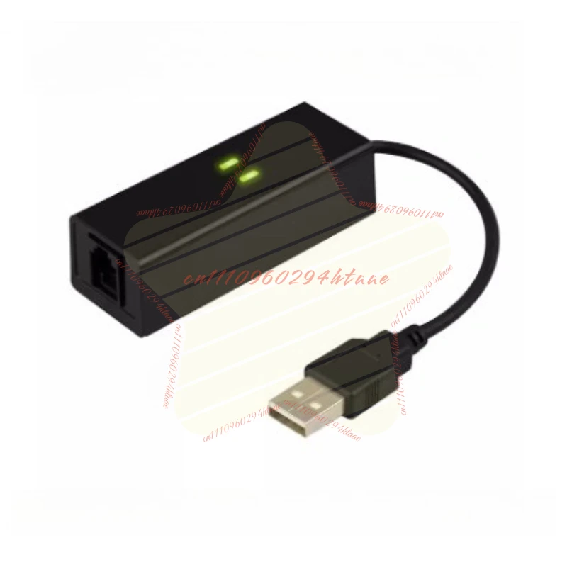 USB 2.0 56K Fax Modem, 56K External Modem, USB 56K External Dial Up Voice Fax Data Modem Fit for Win7 Win8 Win10 XP