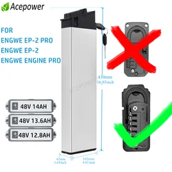 ENGWE EP-2 Pro/ ENGINE Pro Electric Bicycle Battery 48V12Ah 12.8Ah 14AH Lithium Batteries Fit for Samebike LO26 20LVXD30 Ebike