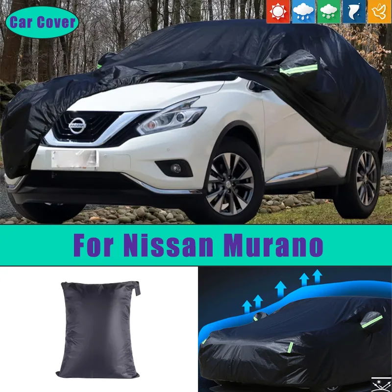 

For Nissan Murano Car Full Outer Covers Outdoor Waterproof Dustproof Sun Rain Snow Protection Exterior Car Accessories