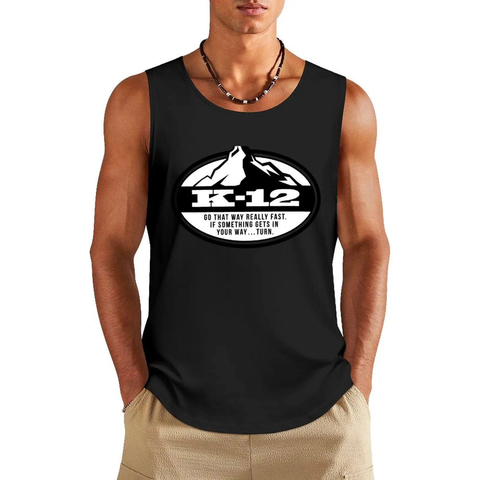 

K-12 - Better Off Dead Tank Top Vest for boy gym clothing Sleeveless top
