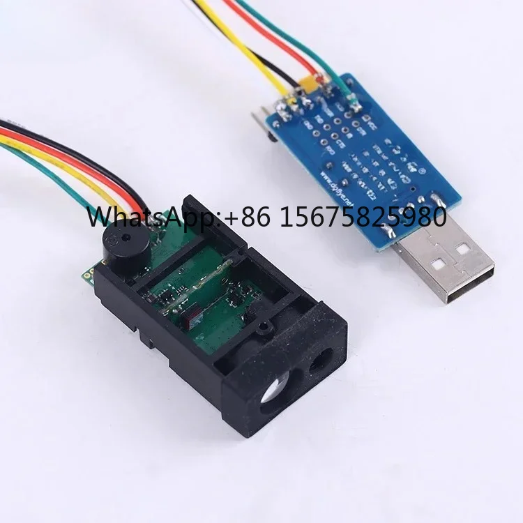 60 Meter Laser Distance Measuring Module Serial Communication Sensor with USB Port