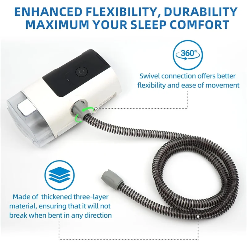 

Воздушный шланг AFOURT-Climate Line только для Airsense 11 и Aircurve 11, запасные части для многоразового шланга Great-CPAP