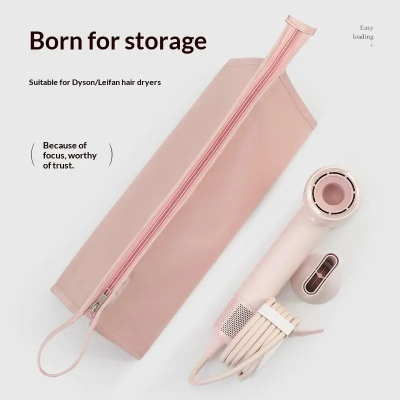 Tragbare Aufbewahrungstasche für Haartrockner, wasserdichte Reisetasche für Lockenstab und Haarstyling-Werkzeuge, staubdichter Organizer. – Detail 5