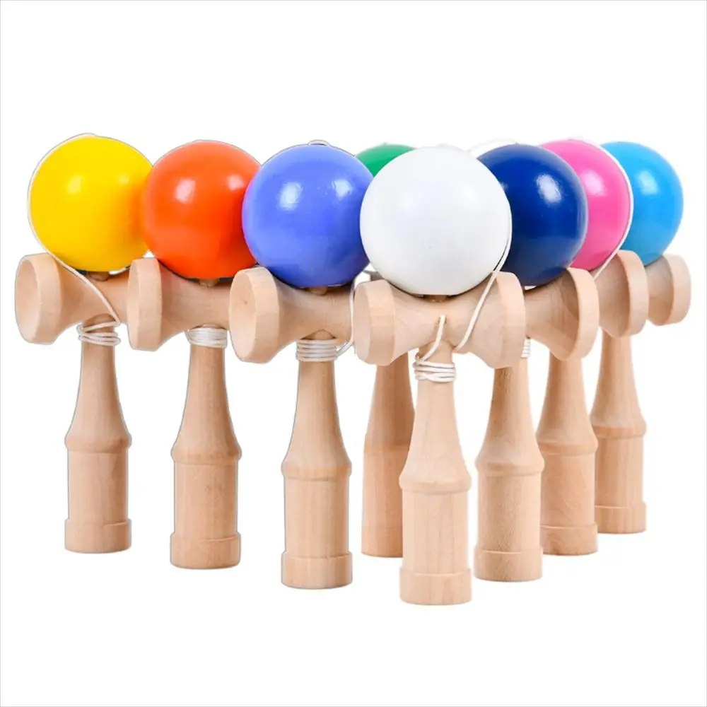 Kendama Wooden Toy Professional Kendama Skillful Juggling Ball Education Traditional Game Toy For Children