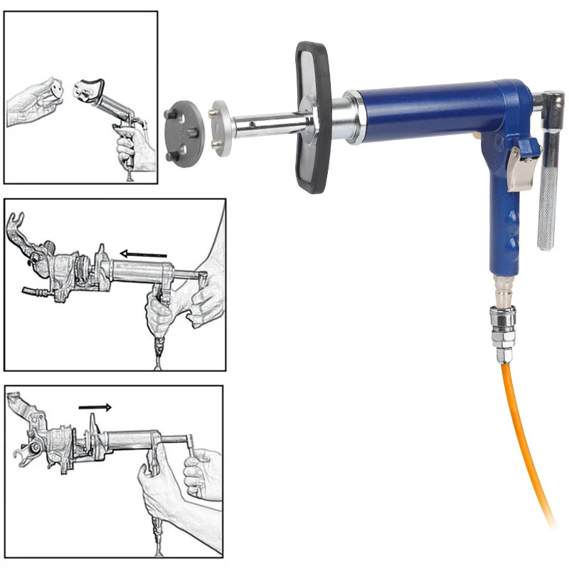 24-piece Set of Pneumatic Brake Cylinder Return Tool To Adjust Piston Top Return Device Brake Pad Replacement and Disassembly