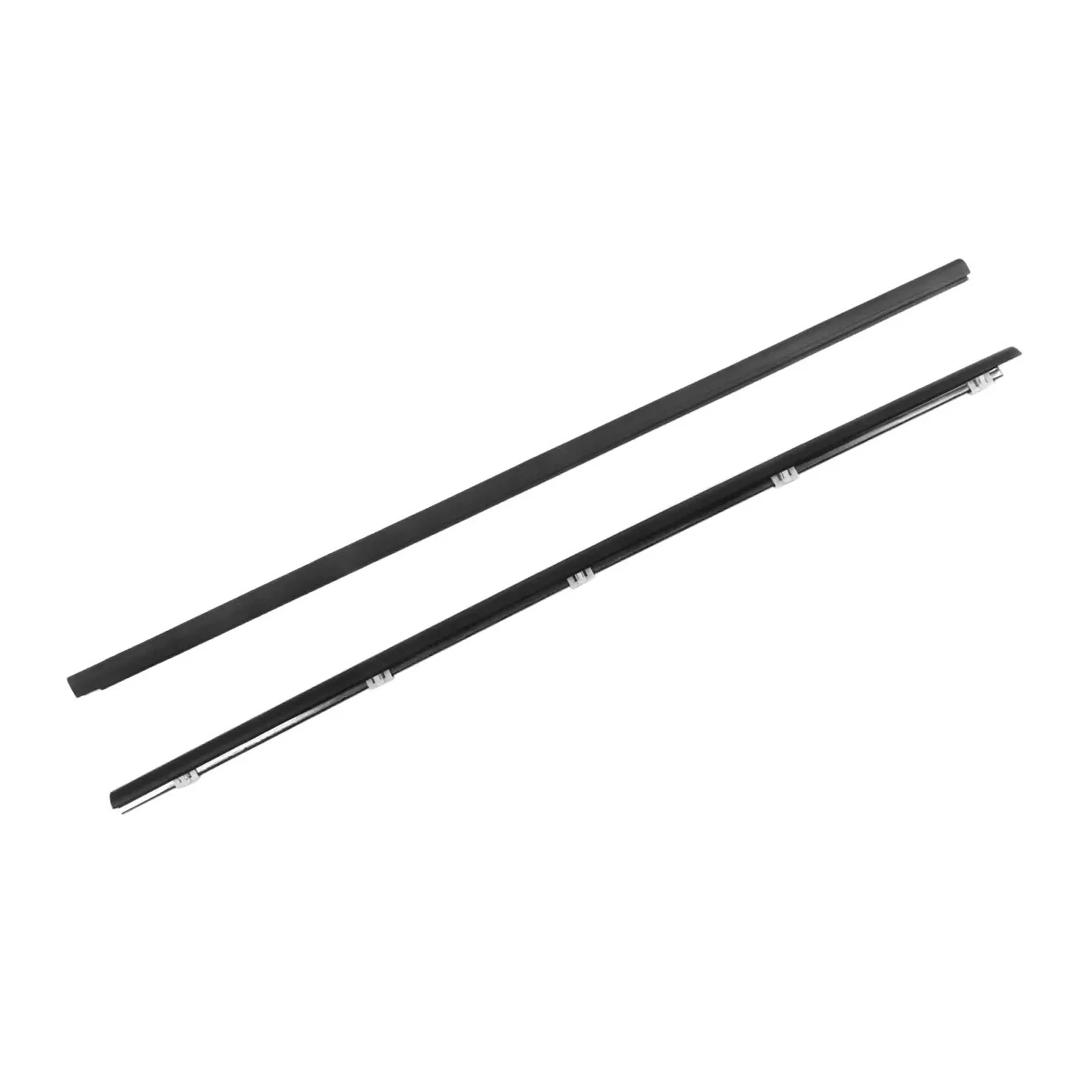 2PCS L&R Side Door Window Belt Trim Molding for Honda Civic EG6 EG4 3D 1992-1995 view 4