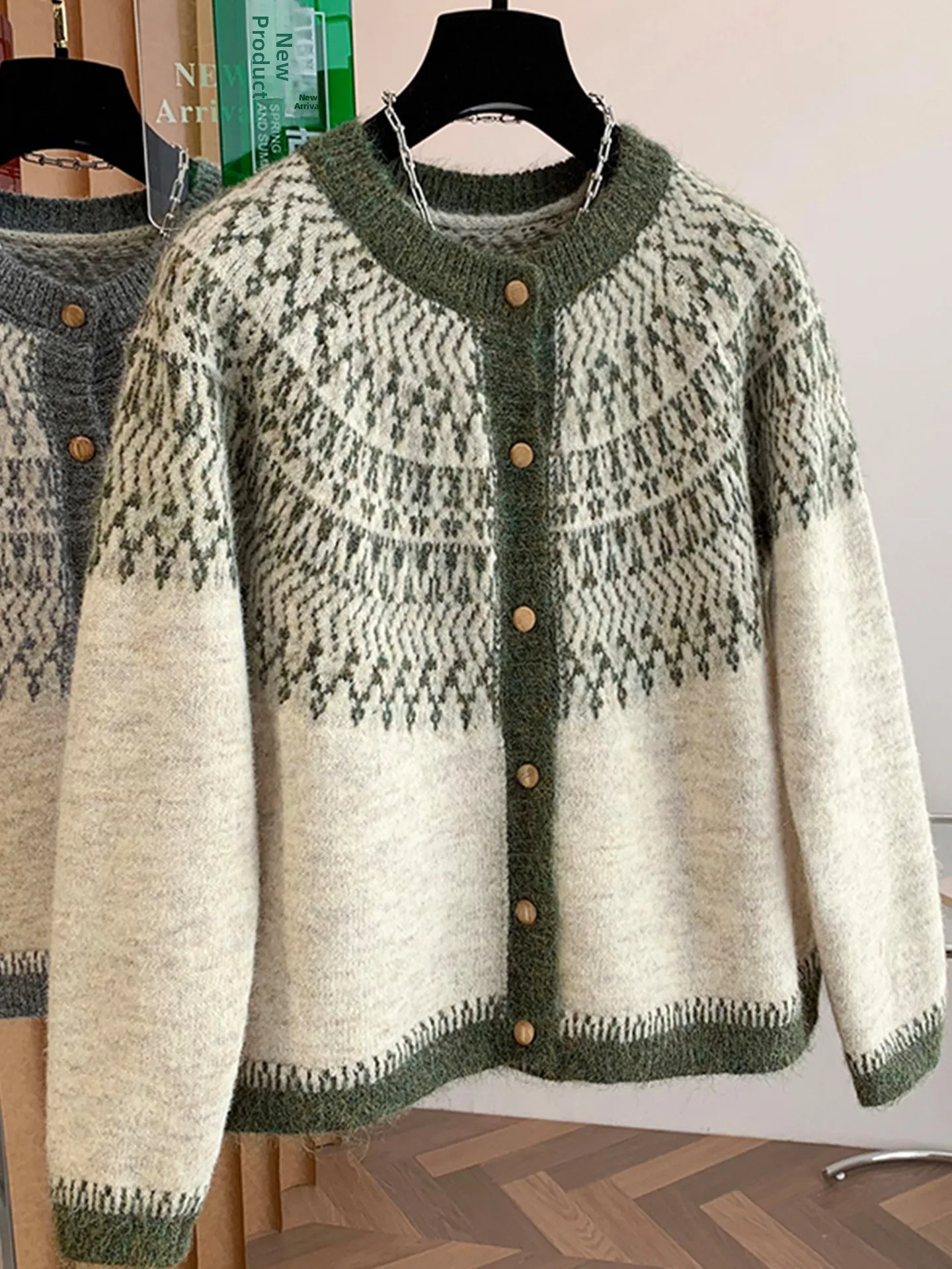 

Мягкий уютный вязаный кардиган-свитшот для женщин, осенне-зимний, больших размеров, в стиле оверсайз, с эффектом высокой плотности, верхняя одежда