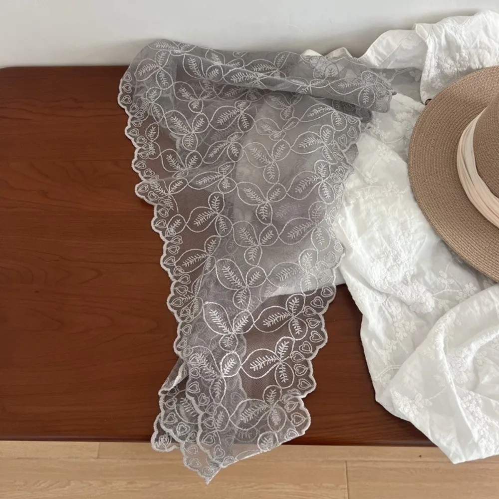Trendy Jeans Decor Lace Fart Curtain Slim Fit Y2K Hip Curtain Pretty Versatile Apron Wrap Skirt Summer