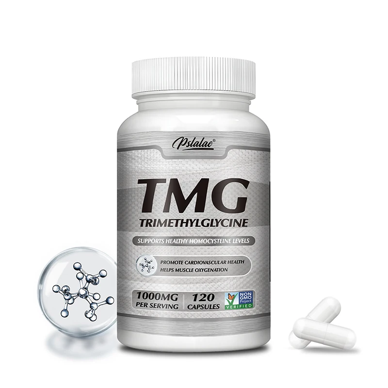 

TMG Trimethylglycine - Supports Healthy Methylation, Liver Function, and Homocysteine ​​levels, Promoting Cardiovascular Health