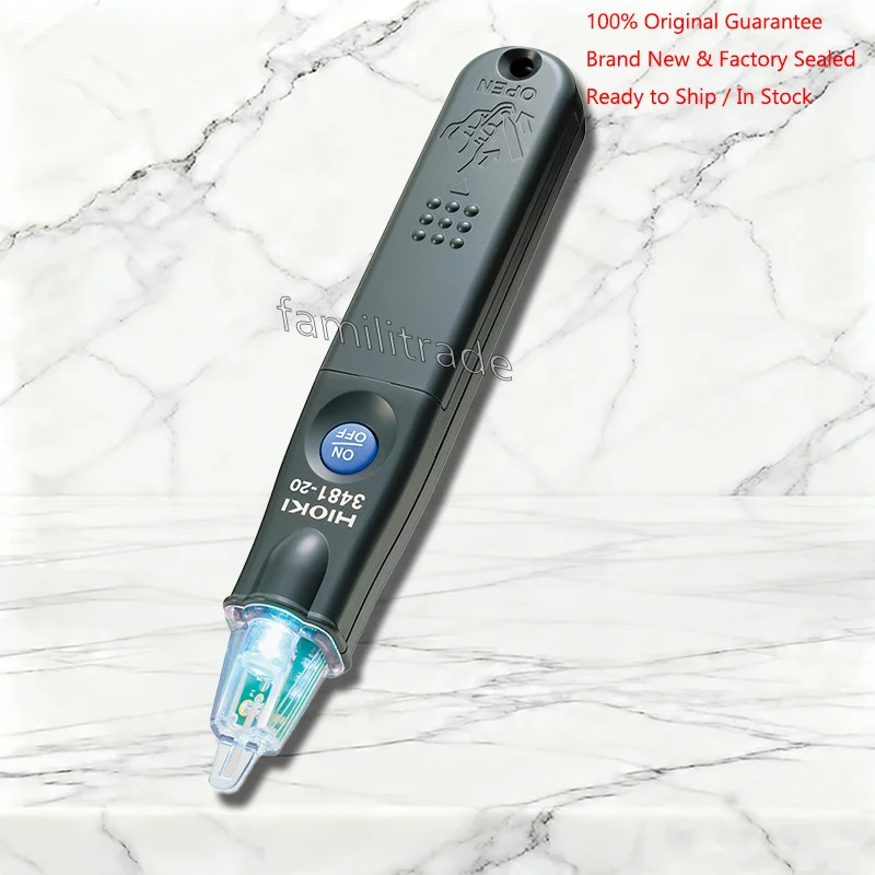 1PC NEW HIOKI 3481-20 Voltage Detector In Stock AC40-600V CAT IV 600V LED Flashlight Sensitivity Adjustable Original Box