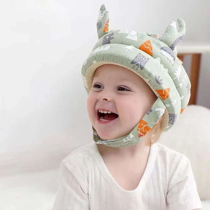 Baby Safety Helmet Head Protection Hat Toddler Anti-fall Pad Children Learn To Walk Crash Cap Adjustable Protective Headgear