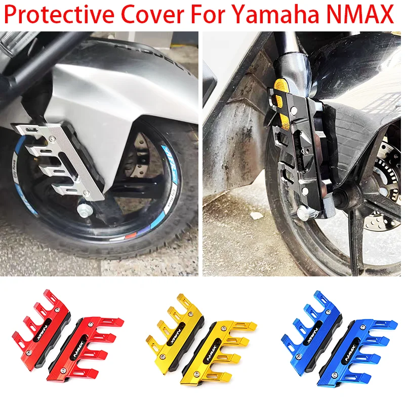 

For Yamaha NMAX 155 125 nmax155 Motorcycle ABS Front Fork Protector Cover Fender Slider Guard Accessories NMAX155 Front Mudguard