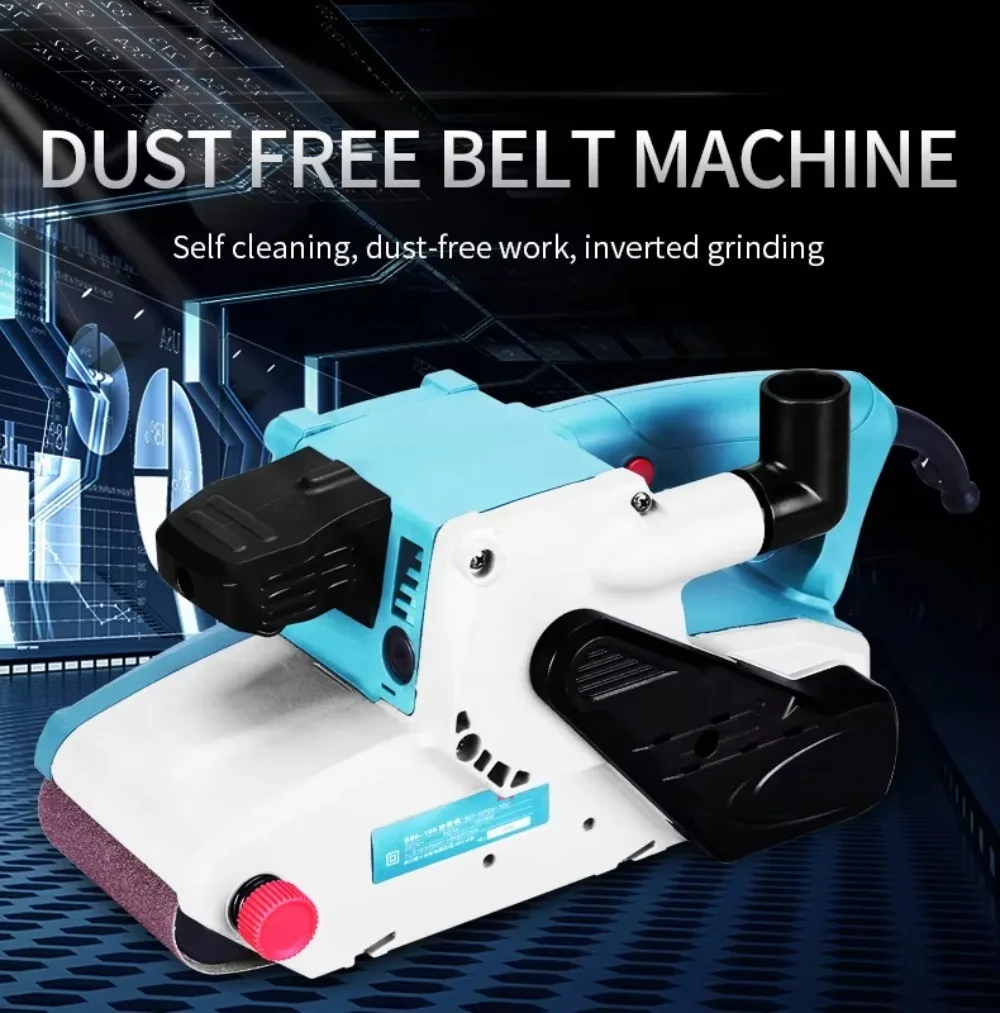 

Ручная ленточная шлифовальная машина, полировальная машина для плоских поверхностей, 4-дюймовая, инвертированная