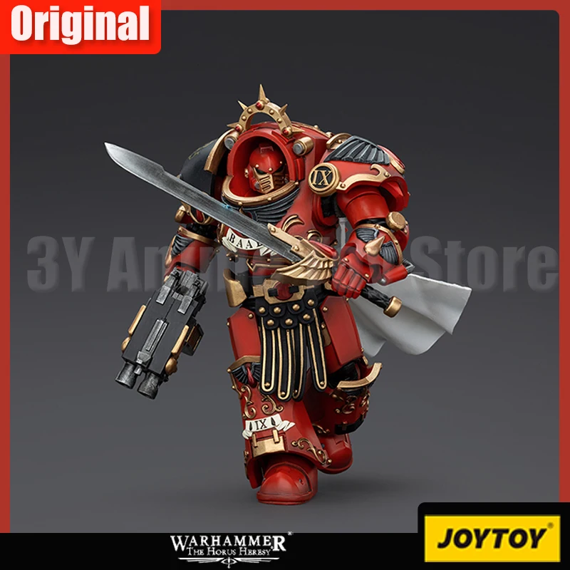 JOYTOY Warhammer 30k 1/18 Action Figure Blood Angels Legion Praetor in Tartaros Terminator Armour Model Collection Toy Xmas Gift